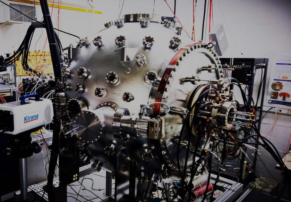 Developing a Spherical UltraHigh Vacuum System to Study Astrophysical Plasma Jets
