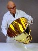 In a number of high-tech applications, engineers need to specify a hard electrochemically deposited gold coating that combines the theoretical reflectivity and emissivity of gold, with a surface that can actually be physically cleaned. This is not at all easy to achieve! However, over the last two decades, a small firm in Brooklyn, New York, has become the world's leading supplier of such a material.