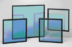 PPG Oceans of Color Collection:  Dark-blue Pacifica glass (not shown) joins the existing Oceans of Color collection, which features four nautically inspired tints, including Atlantica, Azuria, Caribia and Solexia glasses. 