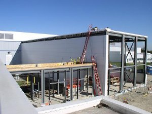 New scanning probing microscopy building under construction
