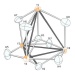 RIKEN scientists,
  along with an international team of co-workers based in the US, UK and France,
  have spotted a hydrogen atom simultaneously bonding to four metal atoms, a highly
  unusual arrangement in this particular class of chemical compounds. The research
  may help to understand the structure of materials that could store hydrogen
  more efficiently.