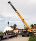 A relic from NASA's Apollo program was an eye-catching sight as it was transported via flatbed truck from its home July 1 at the Air Force Reserve's 920th Rescue Wing here to Port Canaveral.
