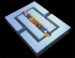 The University of Stuttgart and the Colorado School of Mines have constructed micromachines using the same trick that model makers use to get ships into a bottle where the masts and rigging of the sailing ship are not erected until it is in the bottle. In the same way, the scientists link the valves, pumps and stirrers of a microlaboratory to create a micro device on a chip. 
