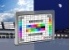 The display produces images by reflecting ambient light or using the onboard backlight system in low ambient light conditions. 