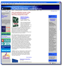 Artech House - High-Technology Publishers