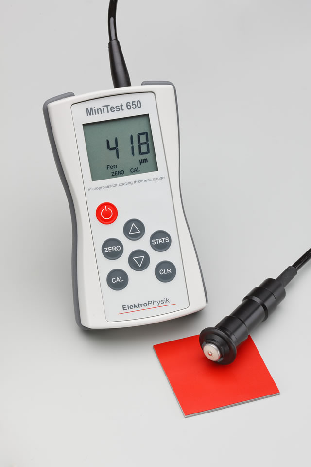 MiniTest 650 Coating Thickness Gauge from ElektroPhysik