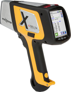 The DELTA Mining and Geochemistry Handheld XRF Analyzer from Olympus NDT