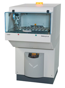 Industrielles<sup>3</sup> Röntgendiffraktometer XRD CubiX mit BeispielWechsler durch PANalytical