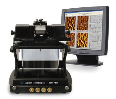 5500 Agilent टेक्नोलॉजीज द्वारा परमाणु सेना माइक्रोस्कोप (AFM)