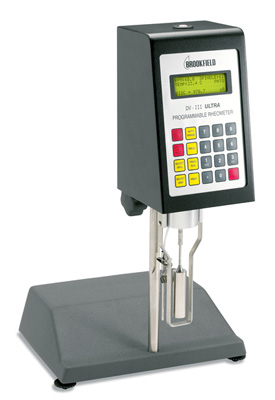 För DV-III Rheometer Ultra från Brookfield att Iscensätta