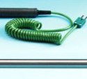 Heavy Duty Spring Loaded Hand Held Surface Thermocouple Sensor by TC Limited