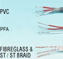 RTD Extension Cable 7/0.2mm Diameter Twisted Screened Construction by TC Limited