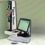 Model H1K-T UTM Benchtop Materials Tester from Tinius Olsen - 1kN Capacity