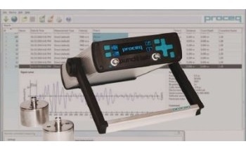 Ultrasonic Test Equipment for Concrete Analysis - Pundit Lab from Proceq