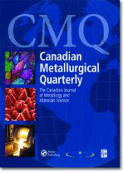 Canadian Metallurgical Quarterly