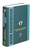 ASM Handbook Volume 17: Nondestructive Evaluation and Quality Control