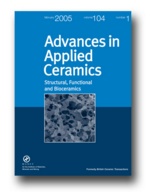 Advances in Applied Ceramics