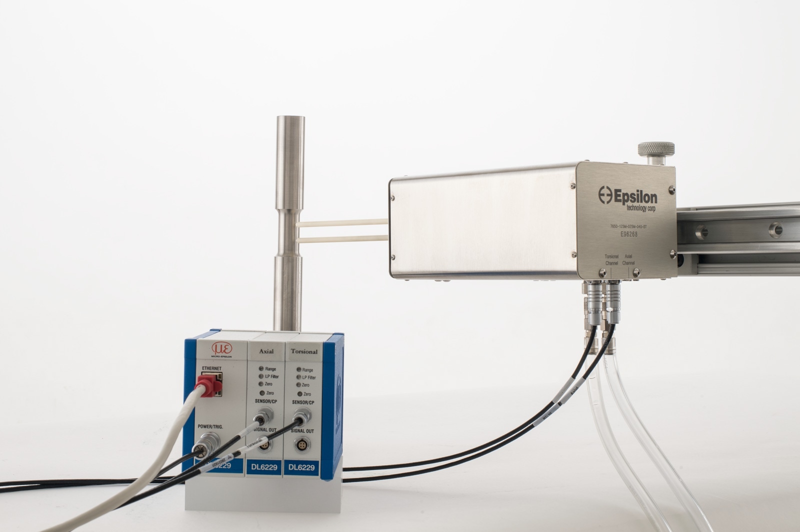 Measuring Axial and Torsional Strains at Temperatures up to (1200 °C or