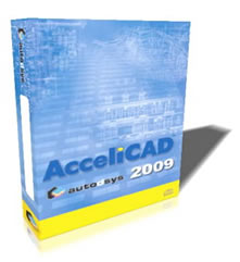 AcceliCAD 2009 CAD Design and Drafting Software