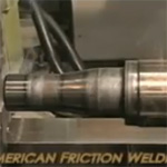 Joining a Trailer Axle by Friction Welding