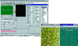 AZoM - The A to Z of Materials - The NanoMove software user interface