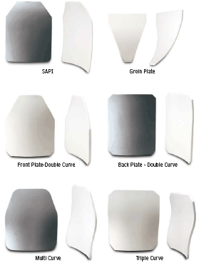 AZoM - Metals, ceramics, polymers and composites - CoorsTek ceramic armor components for personal armor applications.