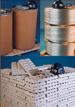 AZoM - metals, ceramics, polymers and composites - Metallurg ALuminium's strontium master alloy additives