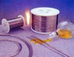 AZoM - Metals, Ceramics, Polymer and Composites : Metallurgically Bonded Platinum and Nickel-Clad Molybdenum Wire