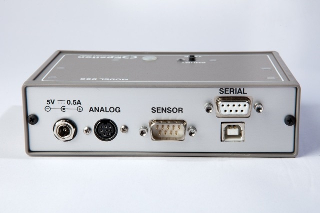 Model DSC single-channel digital signal conditioner (rear panel)