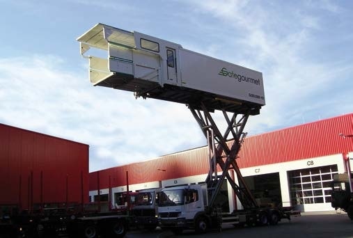 Positioning of catering trucks at Airbus A380
