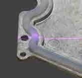 Inspection of silicone adhesive beading