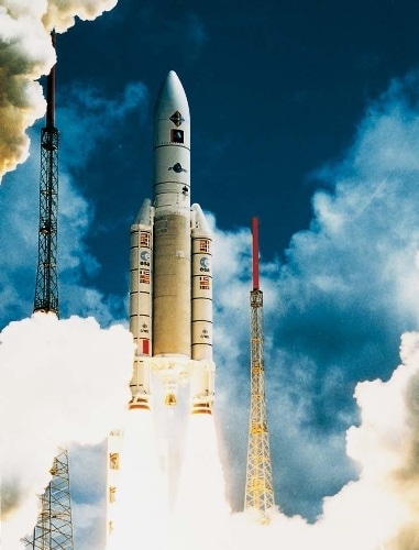Release of satellites into space