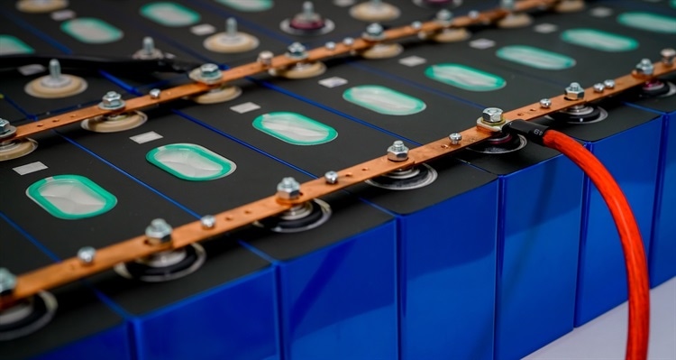 Solid-state battery schematic