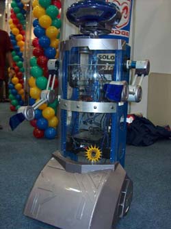 In Mexico, robots are roaming auto show rooms and going to parties.