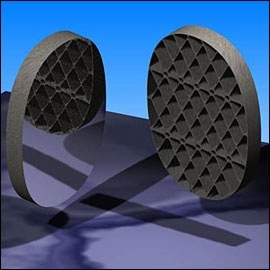 A lightweight silicon carbide (SiC) mirror has been optically polished to deliver superior field performance.