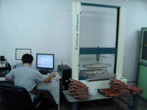 Testing the quality of product with H50KT-W machine