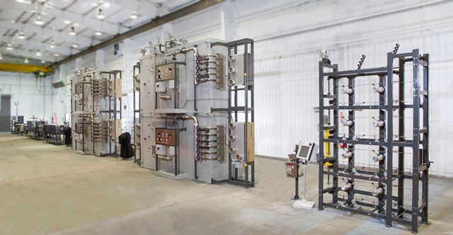 Harper International complete lines – Microlines at a workshop.