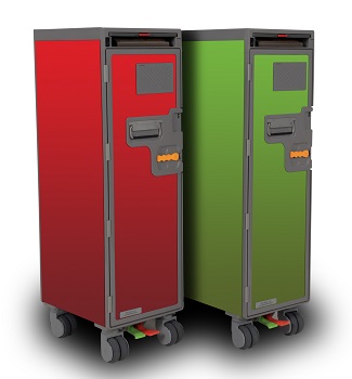 LSG Sky Chefs/ Norduyn award-winning in-flight trolleys