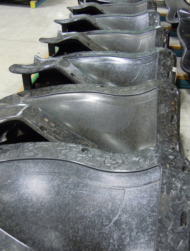 HexTOOL® Production Tools for Manufacturing Carbon Composite Engine Fan Blades for GE90 and GEnx Turbofan Engines.