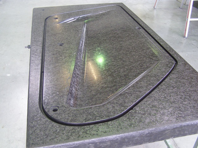 HexTOOL® Tooling for Aircraft Rudder Parts.