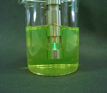 System configuration with a cuvette cell holder and a dip probe