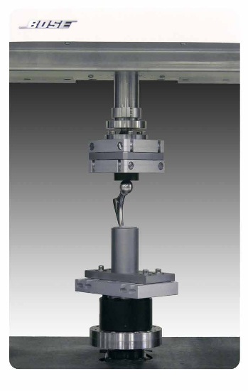 ElectroForce 3510 instrument with hip implant fatigue fixture