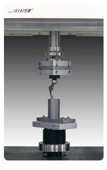 ElectroForce 3510 instrument with hip implant fatigue fixture