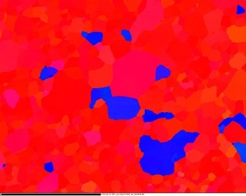 IPF colored map