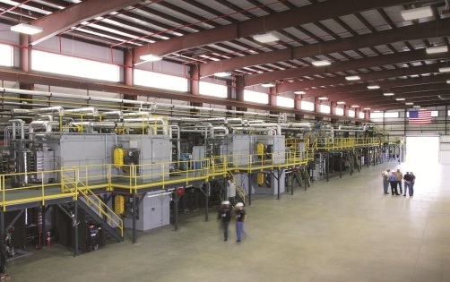Full production scale product lines