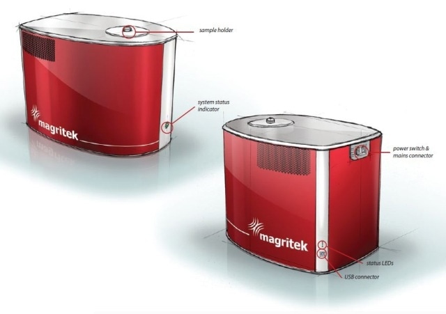 The Magritek Spinsolve™ NMR Spectrometer.