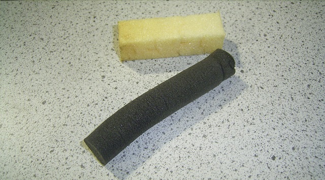 Auxetic foam