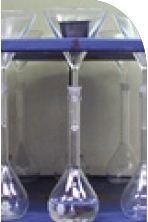 Dissolution in a HCl/HNO3 solution