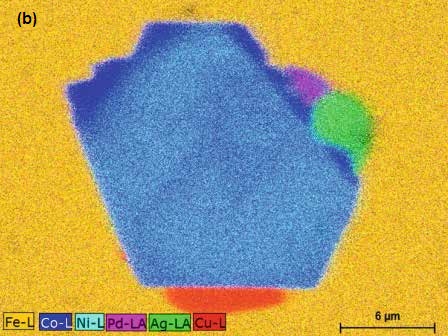 Analysis of a mineral sample from the Worthington dike