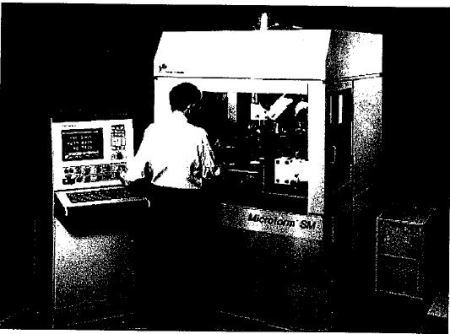 The Microform SM spherical/aspheric CNC deterministic micro grinding machine.